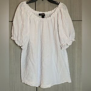 80 Park White Blouse - On or Off The Shoulder